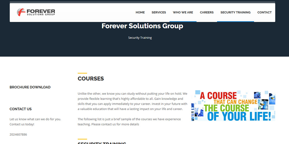 Forever Solutions Group - TheWalkingKode